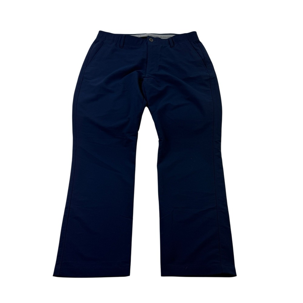 Under Armour Blue Stretch Match Play Golf Pants Nylon Blend Men's 36x30 LNWOT